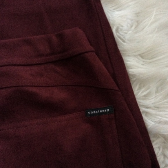 NWOT⭐️HP⭐️Anthro Sanctuary Hi-Rise Faux Suede Legging - Picture 10 of 11
